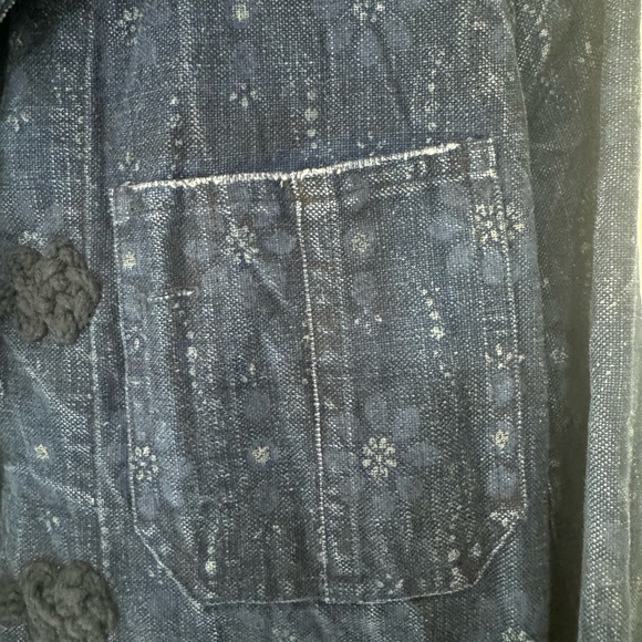 Ralph Lauren Blue Label Women's
Printed Denim Blazer Jacket, Size 4 - Picture 2 of 6